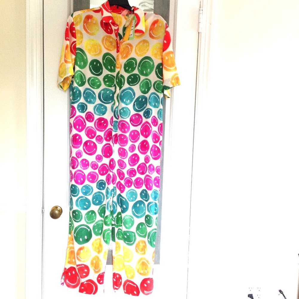 FARM Rio Rainbow Smiley Jumpsuit - Picture 2 of 14